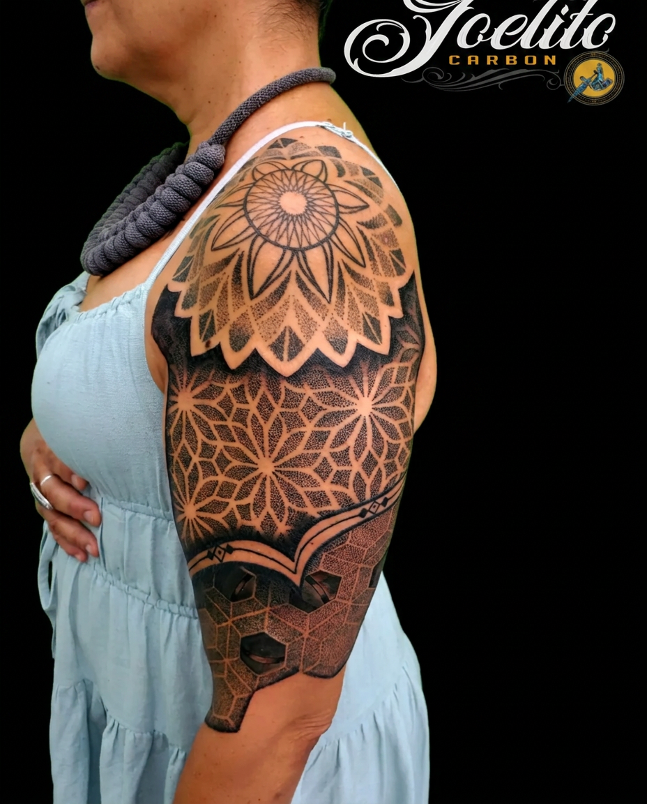 Sacred Geometry tattoo 2