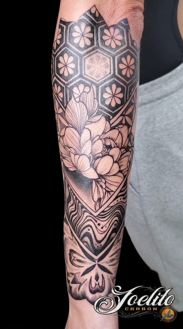 Sacred Geometry tattoo 1